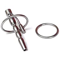 Dilatador para pene de See-X®- modelo 2026- con orificio. 2 soportes para anillo. Uso cotidiano